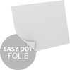 Easy Dot Folie TRANSPARENT (Hinterglas) einseitig 4/0-farbig rund (kreisrund konturgeschnitten)