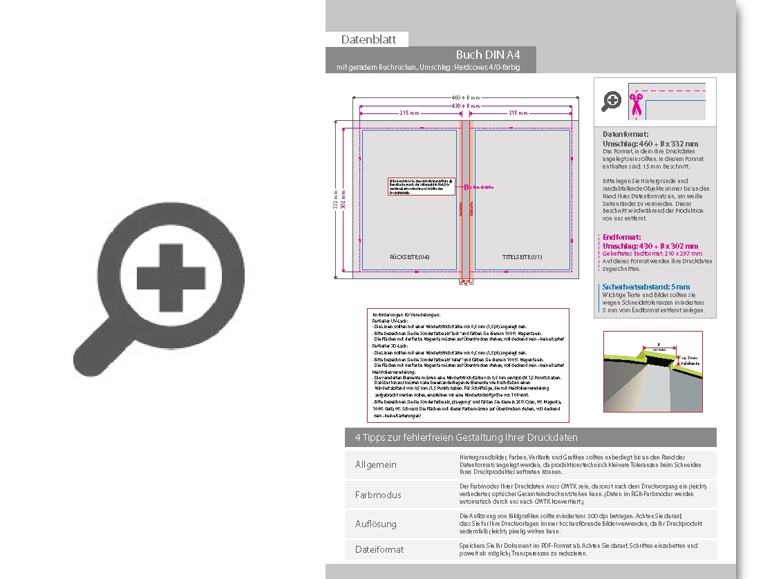 Product Bild buch_hardcover_mit_geradem_r__cken__din_a4_hoch__umschlag_4_0-farbig_cmyk__inhalt_308_seiten_4_4-farbig_cmyk