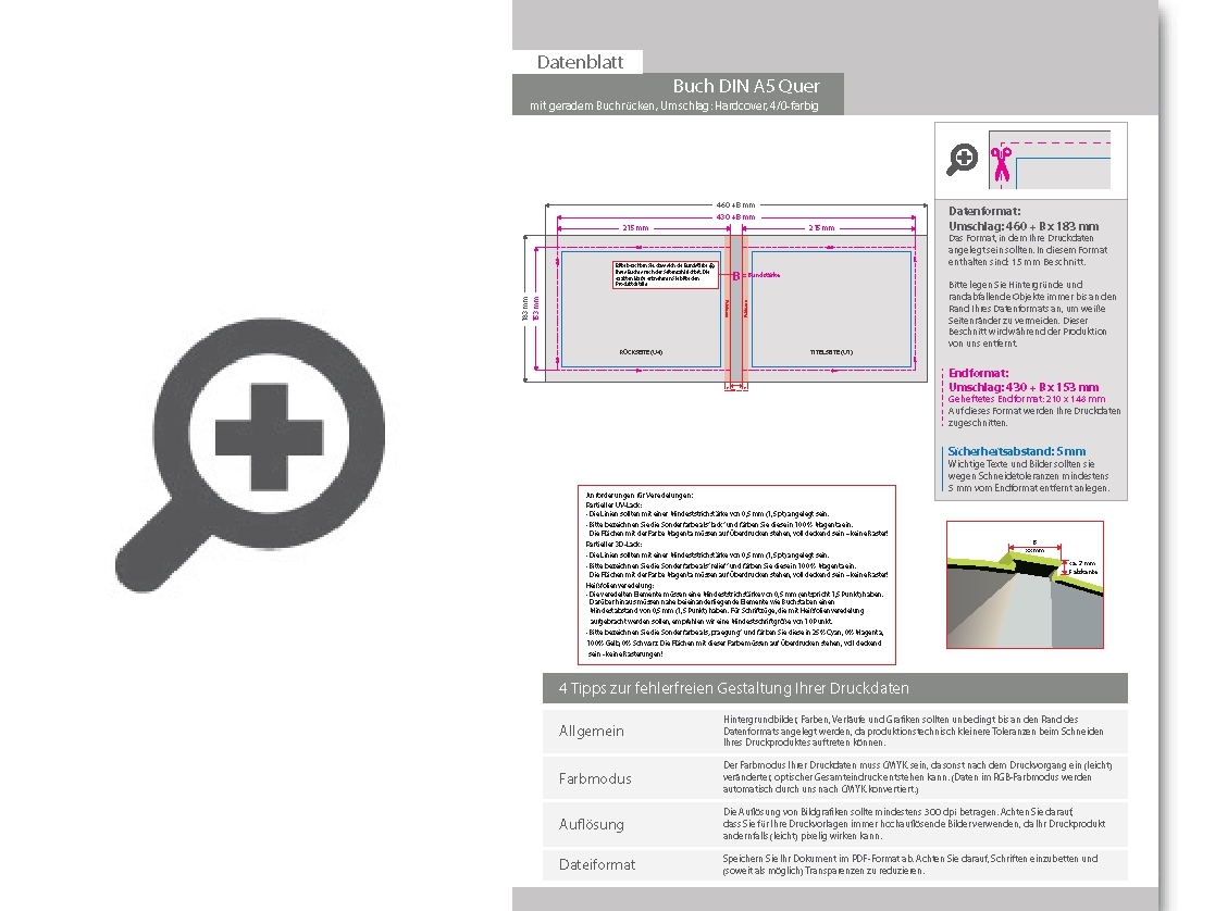 Product Bild buch_hardcover_mit_geradem_r__cken__din_a5_quer__umschlag_4_0-farbig_cmyk__inhalt_228_seiten_4_4-farbig_cmyk