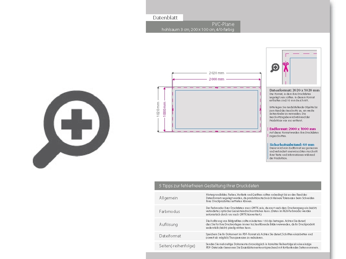 Product Bild hochwertige_pvc-plane_200_x_100_cm__4_0-farbig_bedruckt__hohlsaum_links_und_rechts_(durchmesser_hohlsaum_3_0_cm)
